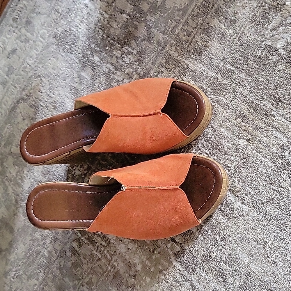 Mila Paoli platform wedge summer sandals made in Italy